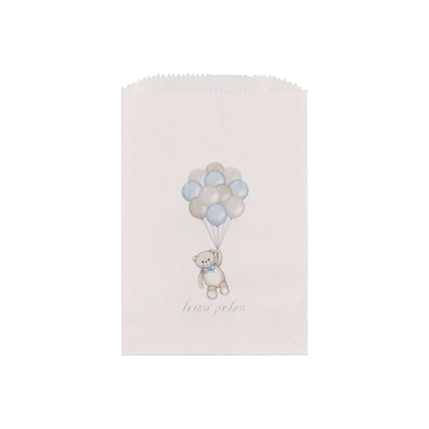 Bear Balloons Glassine Paper Bag