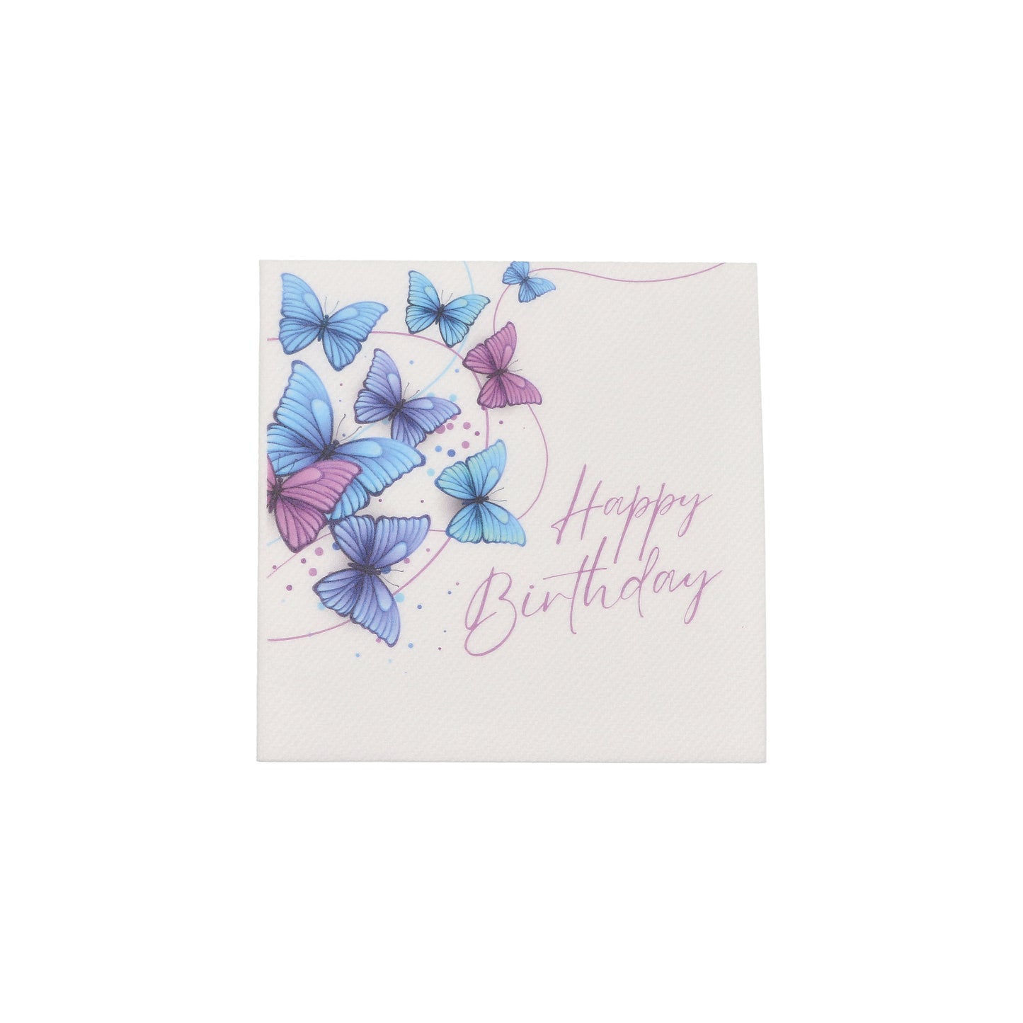 Butterflies Cocktail Napkin