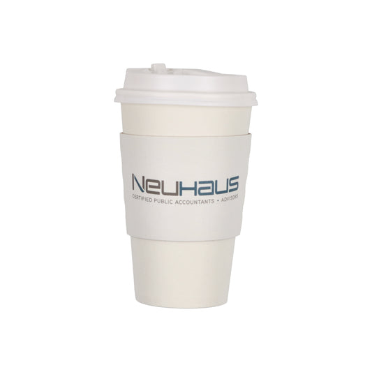 Coffee Cup Sleeves - White